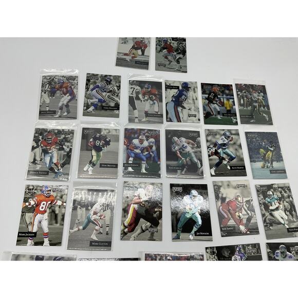 Vintage NFL Football Card Lot Playoff Series Stars Hall of Fame 90s Collectibles - Picture 3 of 10